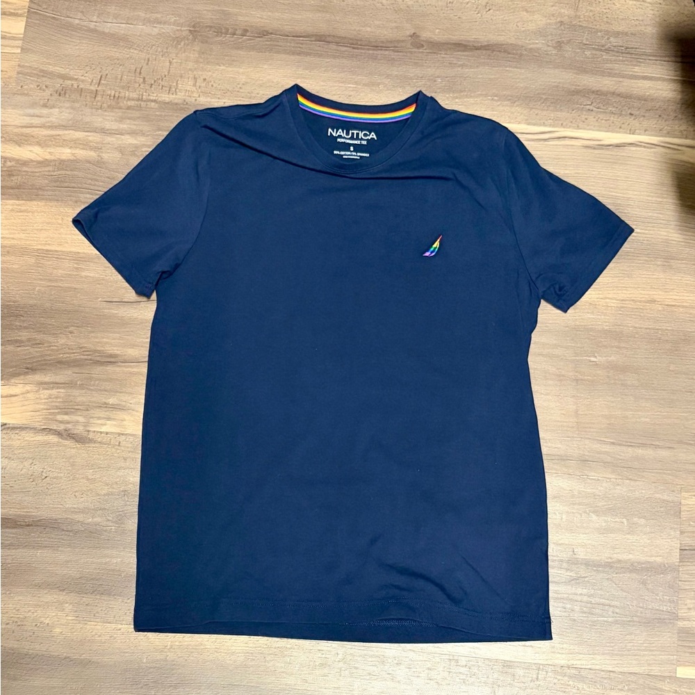 Nautica Pride Collection Navy Performance Tee